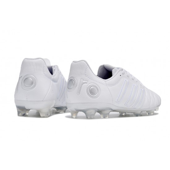 Adidas Adipure 11 PRO X PD25 TRX FG Beige And White Soccer Cleats