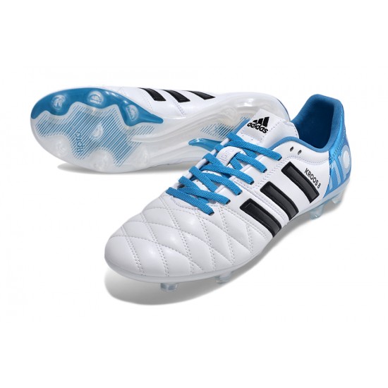 Adidas Adipure 11 PRO X PD25 TRX FG Ltblue And White Black Soccer Cleats