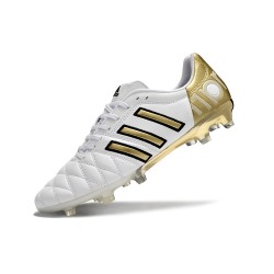 Adidas Adipure 11 PRO X PD25 TRX FG White Gold Black Soccer Cleats