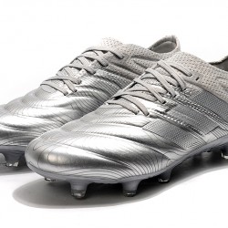 Adidas Copa 20.1 FG Silver Soccer Cleats