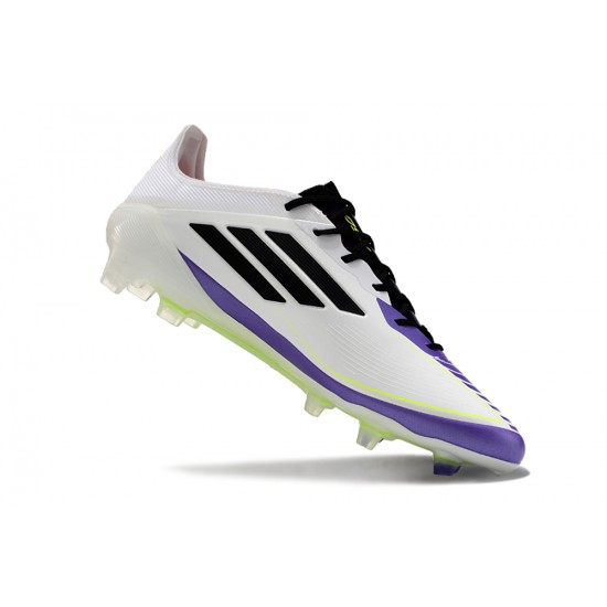 Exceptional Quality Adidas F50 ELITE FG Black White Mens Soccer Cleats For Sale