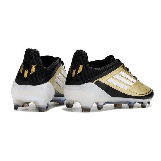 Choose To Buy Adidas F50 ELITE FG Gold Black Mens Soccer Cleats Online Shop