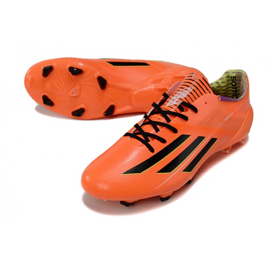 Salable Goods Adidas F50 ELITE FG Orange Black Mens Soccer Cleats Online Shop