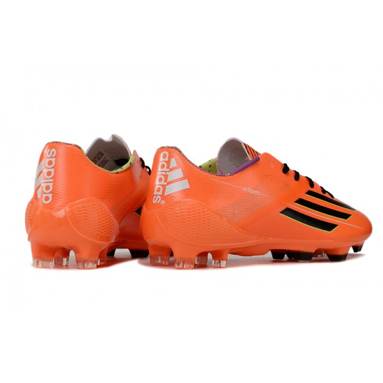 Salable Goods Adidas F50 ELITE FG Orange Black Mens Soccer Cleats Online Shop