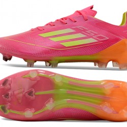 Adidas F50 ELITE FG Pink and Orange Men's Soccer Cleats