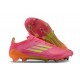 Exceptional Quality Adidas F50 ELITE FG Pink and Orange Mens Soccer Cleats Shop Online