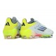 The Best Seller Adidas F50 ELITE FG White Chartreuse Mens Soccer Cleats For Sale