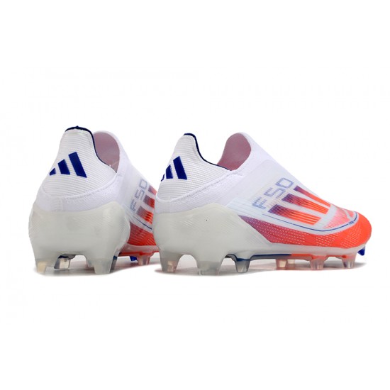 Where Can I Buy Adidas F50 Elite Laceless FG Orange White Mens Soccer Cleats Sale