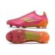 Sell Like Wild Fire Adidas F50 Elite Laceless FG Pink Orange Mens Soccer Cleats Online Shop