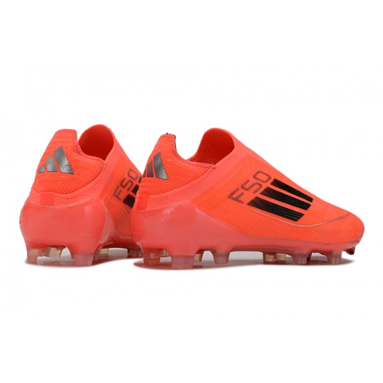 Where Can I Buy Adidas F50 Elite Laceless FG Shoelace Orange Mens Soccer Cleats For Sale