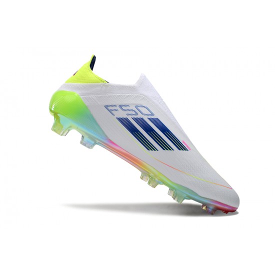 Our Top Picks Adidas F50 Elite Laceless FG White Low cut Mens Soccer Cleats Online Shop