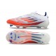 Where Can I Buy Adidas F50 Elite Laceless FG White and Orange Mens Soccer Cleats Online Shop