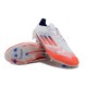 Where Can I Buy Adidas F50 Elite Laceless FG White and Orange Mens Soccer Cleats Online Shop