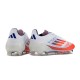 Where Can I Buy Adidas F50 Elite Laceless FG White and Orange Mens Soccer Cleats Online Shop