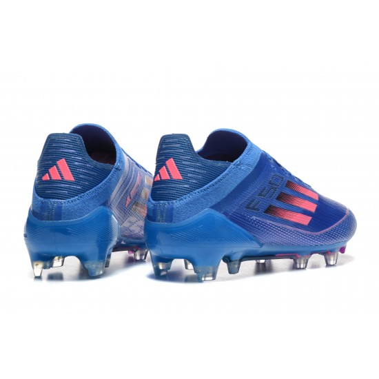 Buy the latest Adidas F50 FG Low Blue cut Mens Soccer Cleats Sale