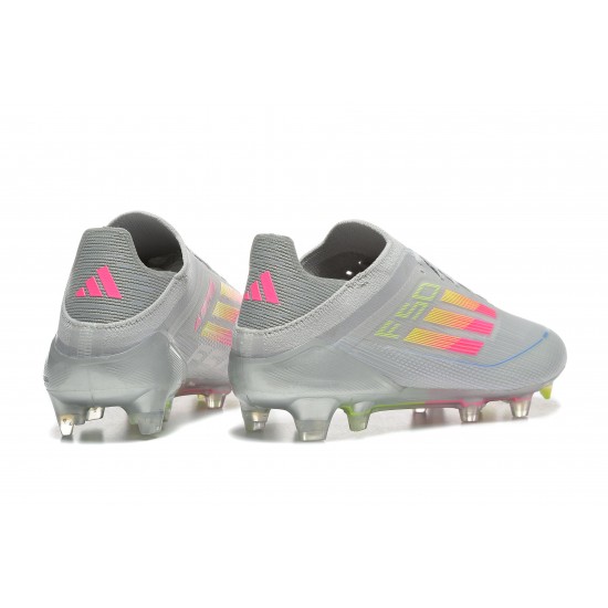 Exceptional Quality Adidas F50 FG Low Grey cut Mens Soccer Cleats Online