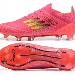 Adidas F50 FG Low Pink Red cut Men's Soccer Cleats