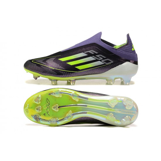 To Have A Strong Footing In A Market Adidas F50 FG Purple Black Mens Soccer Cleats Online