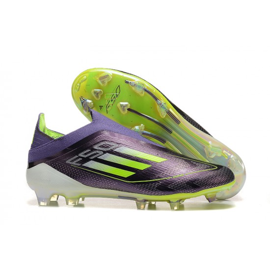 To Have A Strong Footing In A Market Adidas F50 FG Purple Black Mens Soccer Cleats Online