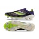 Best Quality Adidas F50 FG Purple and Black Women and Men Soccer Cleats For Sale