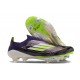 Best Quality Adidas F50 FG Purple and Black Women and Men Soccer Cleats For Sale