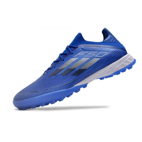 Top Quality Adidas F50 PRO TF Blue Gray Mens Soccer Cleats Shop