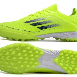 Adidas F50 PRO TF Chartreuse Men's scraps Soccer Cleats