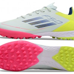 Adidas F50 PRO TF Pink White Men's Soccer Cleats