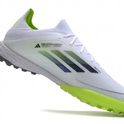 Adidas F50 PRO TF White Green Men's Soccer Cleats