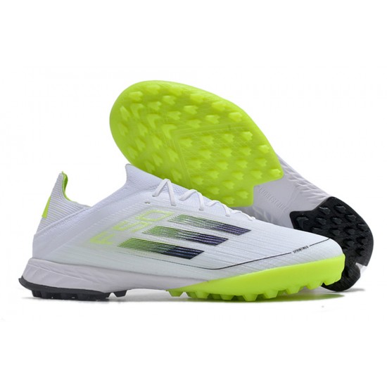 Exceptional Quality Adidas F50 PRO TF White Green Mens Soccer Cleats Online Shop