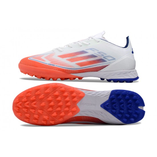 Where Can I Buy Adidas F50 PRO TF White Orange Mens Soccer Cleats Sale