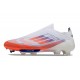 Best Quality Adidas F50 FG Shoelace White Orange Women and Men Soccer Cleats Online