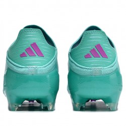 Adidas F50 FG Soccer Cleats Green Purple For Men And Women 