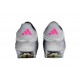 Adidas F50 FG Soccer Cleats Silver Purple Green For Men And Women