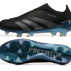 Adidas Predator Accuracy FG Black Blue Men's Soccer Cleats