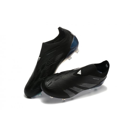 Click To Order Adidas Predator Accuracy FG Black Blue Mens Soccer Cleats Shop