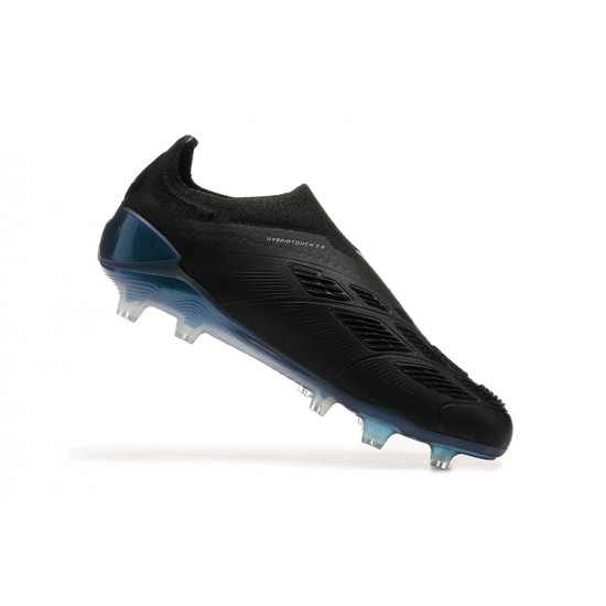 Click To Order Adidas Predator Accuracy FG Black Blue Mens Soccer Cleats Shop