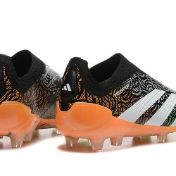 Adidas Predator Accuracy FG Black Orange Men's Soccer Cleats