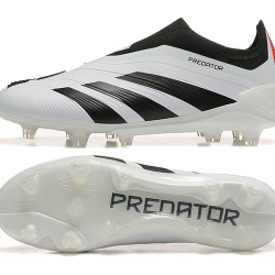 Adidas Predator Accuracy FG Black White Men's Soccer Cleats