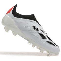 Adidas Predator Accuracy FG Black White Men's Soccer Cleats