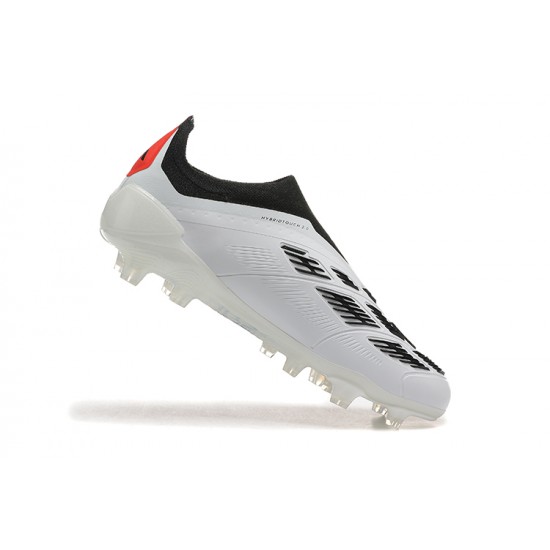 To Have A Ready Market Adidas Predator Accuracy FG Black White Mens Soccer Cleats On Sale