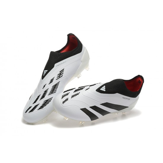 To Have A Ready Market Adidas Predator Accuracy FG Black White Mens Soccer Cleats On Sale