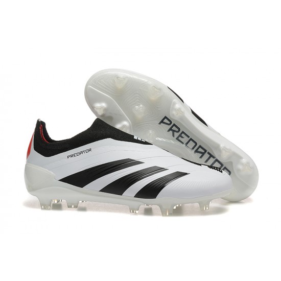 To Have A Ready Market Adidas Predator Accuracy FG Black White Mens Soccer Cleats On Sale