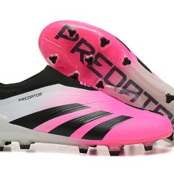 Adidas Predator Accuracy FG Pink Black Men's Soccer Cleats