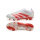 To Have A Strong Footing In A Market Adidas Predator Accuracy FG Red White Mens Soccer Cleats On Sale