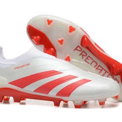 Adidas Predator Accuracy FG Red White Men's Soccer Cleats