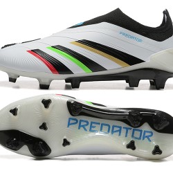 Adidas Predator Accuracy FG White Black Soccer Cleats