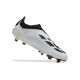 Click To Order Adidas Predator Accuracy FG White Black Soccer Cleats On Sale