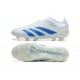 Buy Adidas Predator Accuracy FG White and Blue Mens Soccer Cleats On Sale