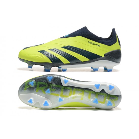 Where To Get Adidas Predator Accuracy FG Yellow Black Mens Soccer Cleats Shop